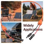 Heavy Duty 20FT Solar Extension Cable with Connectors