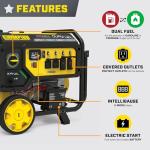 Champion 9375-Watt Dual Fuel Portable Generator