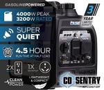 Pulsar Ultralight 4000W Silent Inverter Generator