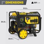 Champion 9375-Watt Dual Fuel Portable Generator