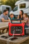 600W Portable Power Station with 7 Device Support