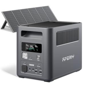 AFERIY 1024Wh Portable Power Station & Solar Panel