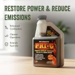 PRI-G 16 Oz Super Concentrated Complete Gasoline Treatment | Treats 256 Gallons Ideal for E-10 Gasoline Fuel Stabilizer for 2 & 4 Stroke Engines Improves Fuel Efficiency & Prevents Deposits Pack of 1
