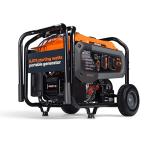 Generac 6,875W Portable Gas Generator with Electric Start