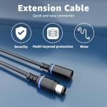 20ft DC 8mm Power Cord for Solar Panels