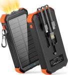 LATIMERIA 45800mAh Solar Power Bank with Flashlights