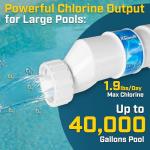 XtremepowerUS Salt Generator for Pools up to 40,000 Gallons