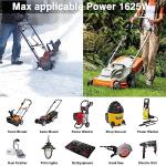 12AWG Double Male Plug Extension Cord Adapter