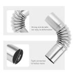 2PCS Stainless Steel Diesel Heater Exhaust Pipes