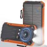 Portable Solar Power Bank with Fast Charging