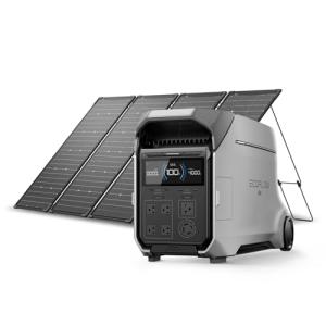 EF ECOFLOW DELTA Pro 3 Power Station with Solar Panels