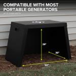 Zombiebox Heavy-Duty Generator Shelter and Noise Barrier
