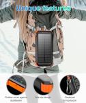 LATIMERIA 45800mAh Solar Power Bank with Flashlights