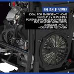 Powerhorse Dual Fuel Portable Generator, 27,000 Watts