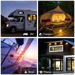 JJN 400W Bifacial Monocrystalline Solar Panels (2 Pack)