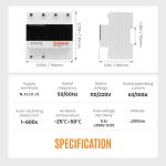 PJERJZN 100A Automatic Transfer Switch for Generators