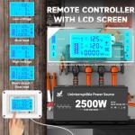 2500 Watt Sump Pump Battery Backup System with Remote