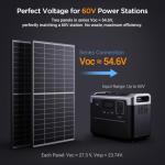 Callsun N-Type 16BB 400W Bifacial Solar Panel, 2Pcs 200 Watt Solar Panel 12V, 25% High Efficiency Monocrystalline PV Module for RV Camper Marine Home Rooftop Farm Off-Grid Systems (2 Pack 200W)