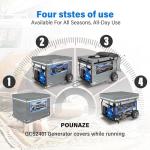 Generator Cover for Running, Fits Most 5k-15k Watt