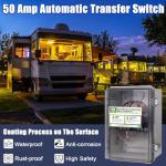 CHENGPI 50 Amp RV Automatic Transfer Switch