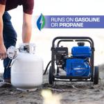 DuroMax XP650WX Dual-Fuel Portable Water Pump