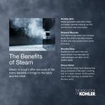 Kohler 11kW Invigoration Steam Generator With Power Clean