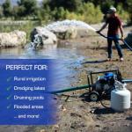 DuroMax XP650WX Dual-Fuel Portable Water Pump