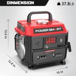 PowerSmart 1200-Watt Ultra Quiet Portable Generator