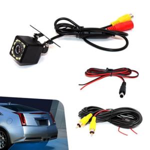 CouTunp Back Up Camera for Car, 170° Wide Angle Waterproof Rearview Reversing Parking Camera, Ultra HD 12 LED Night Visions Car Reverse Rear View Cameras System, Universal for SUV Truck Sedan Van