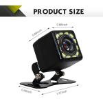 CouTunp Back Up Camera for Car, 170° Wide Angle Waterproof Rearview Reversing Parking Camera, Ultra HD 12 LED Night Visions Car Reverse Rear View Cameras System, Universal for SUV Truck Sedan Van