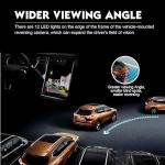 CouTunp Back Up Camera for Car, 170° Wide Angle Waterproof Rearview Reversing Parking Camera, Ultra HD 12 LED Night Visions Car Reverse Rear View Cameras System, Universal for SUV Truck Sedan Van