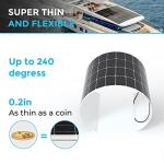 200W Flexible Solar Panel for RVs and Camping