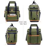 Double-Layer Travel Carrying Case for Jackery Explorer 300/240/160 – Portable Power Station Storage Bag with Molded Bottom, Side Ventilation, Front Pockets for Jackery Accessories & Solar Generator