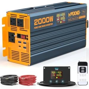 2000W Pure Sine Wave Power Inverter with USB Ports