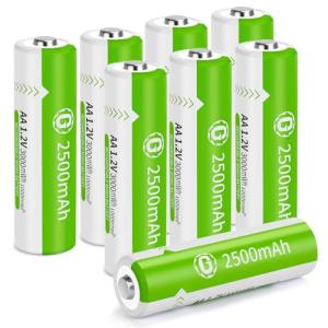 Ni-MH AA Rechargeable Batteries for Solar Lights