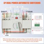 100 Amp Dual Power Generator Transfer Switch