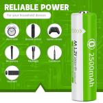 Ni-MH AA Rechargeable Batteries for Solar Lights