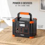 GRECELL 300W Portable Power Station for Outdoors
