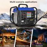 1200W Portable Gas Generator for Home and Camping