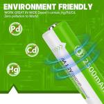 Ni-MH AA Rechargeable Batteries for Solar Lights