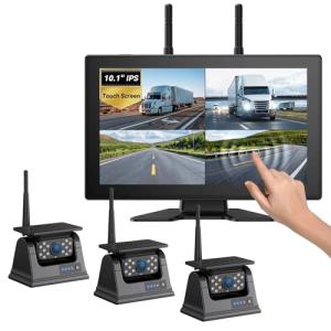 Wireless Magnetic Backup Camera with 10.1" Monitor