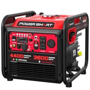 PowerSmart 4400W Dual Fuel Portable Generator