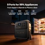 BLUETTI 400W Solar Generator with Charging Cable