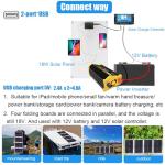 4000W Solar Generator System with Inverter Kit