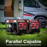 PowerSmart 4400W Dual Fuel Portable Generator