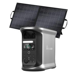 OUKITEL P1000 Plus 1800W Power Station with Solar Panel