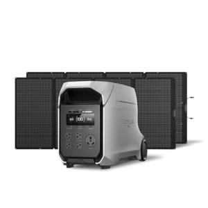 EF ECOFLOW DELTA 3 Portable Power Station with Solar Panel
