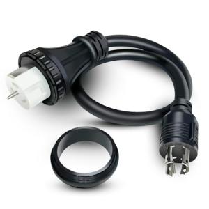 3ft NEMA L14-30P to 50A Power Cord Adapter