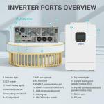 3600W Hybrid Solar Inverter with 80A MPPT Controller