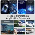 3600W Hybrid Solar Inverter with 80A MPPT Controller